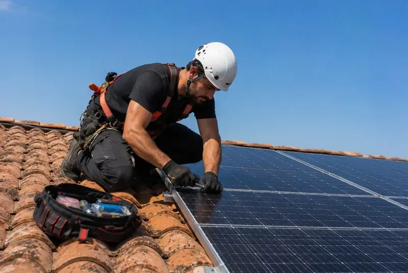 Maintenance et monitoring de panneaux solaires à Mons-en-Barœul